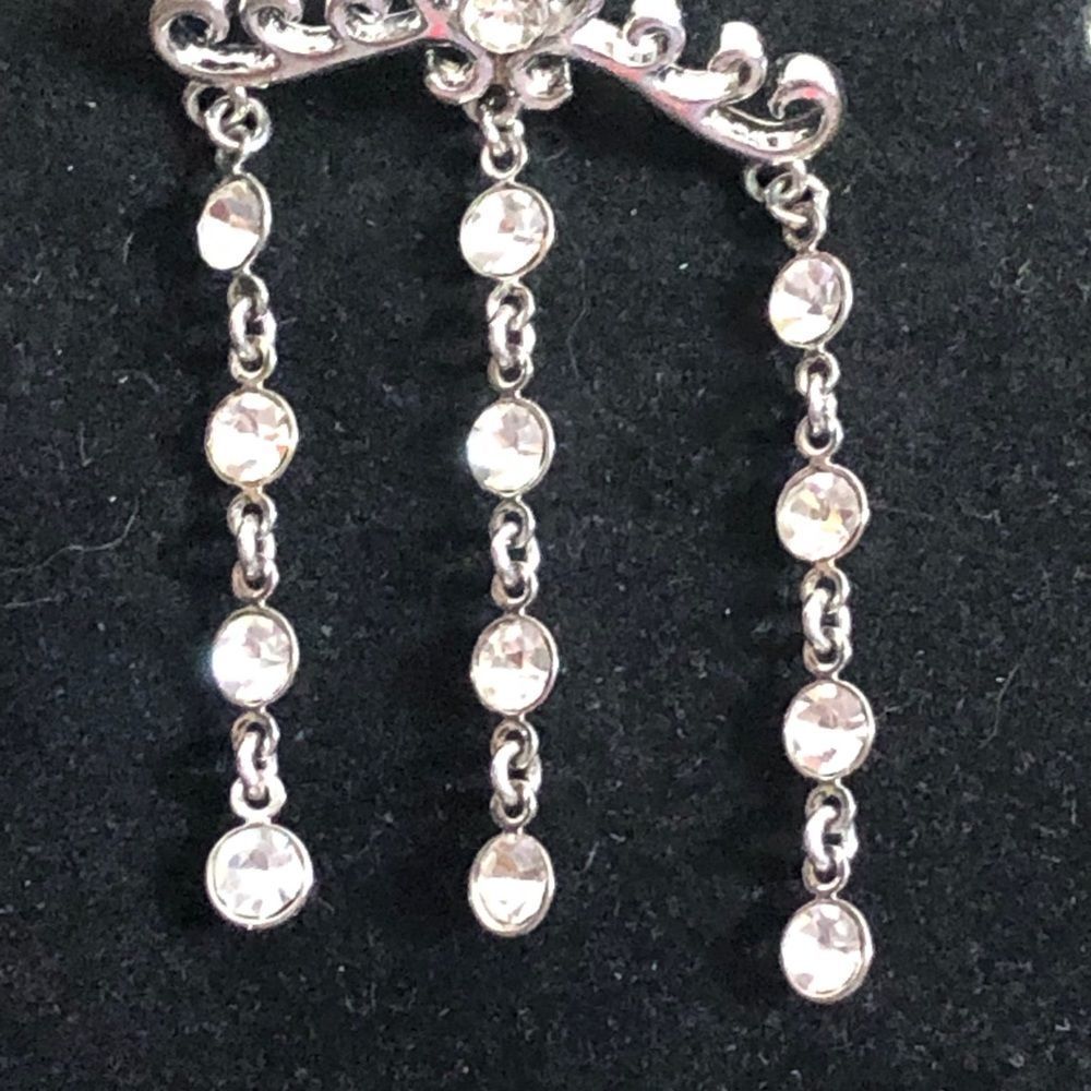 Silver /Rhinestone naval ring